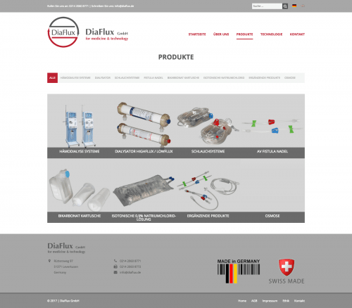 diaflux.de: category, Produkte