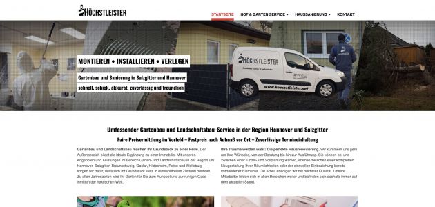 Webentwicklung: hoechstleister.net