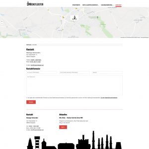 Webentwicklung: hoechstleister.net - kontakt